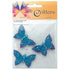 5cm Feather Glitter Butterfly (available in 6 colours)
